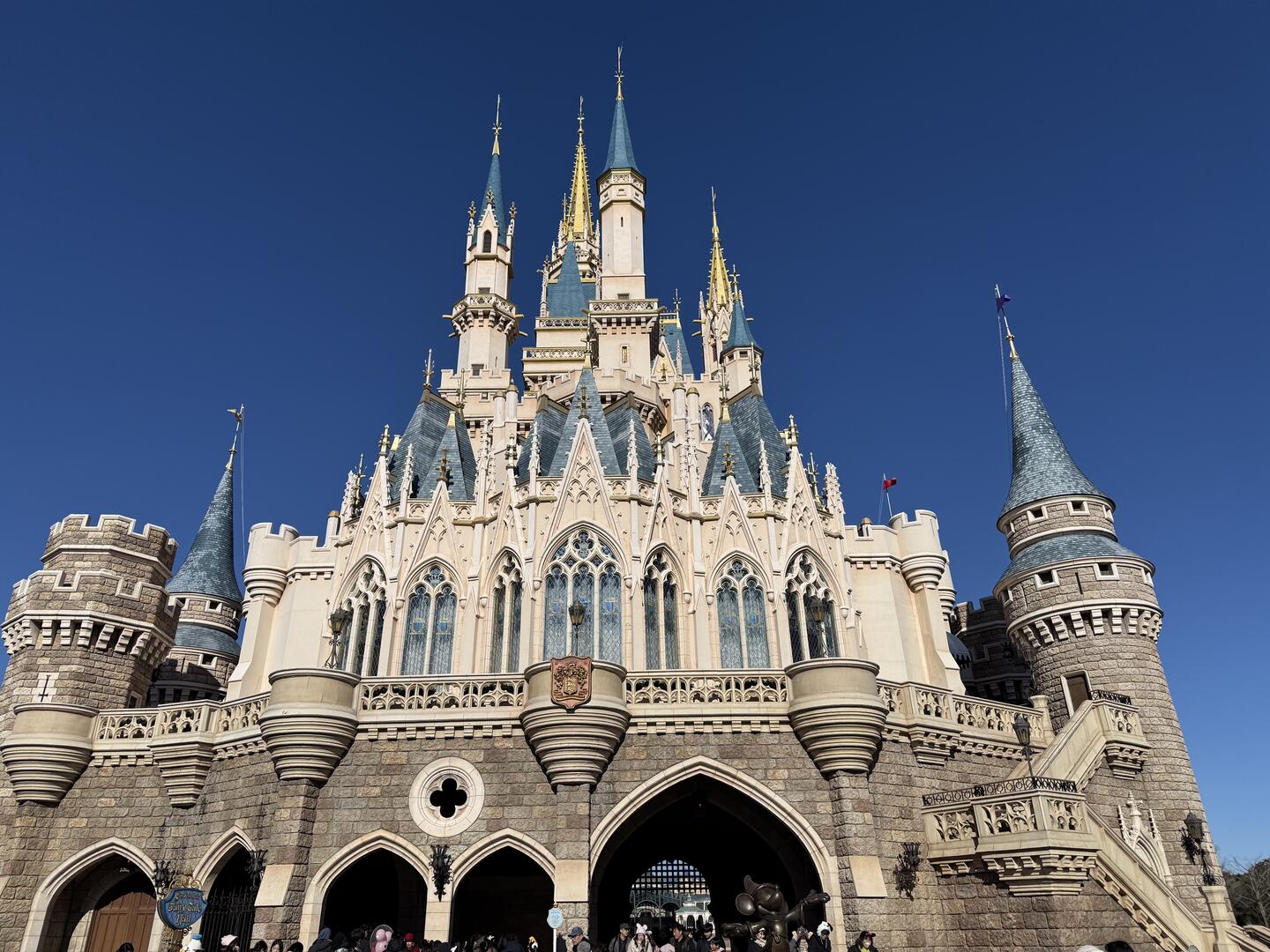 Cinderella Castle at Tokyo Disneyland